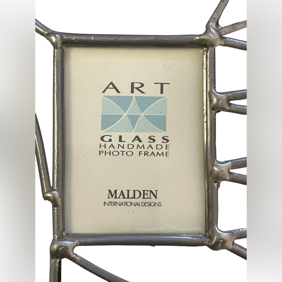 Malden Homemade Stained Glass Angel Photo Frame NEW - Picture 5 of 6